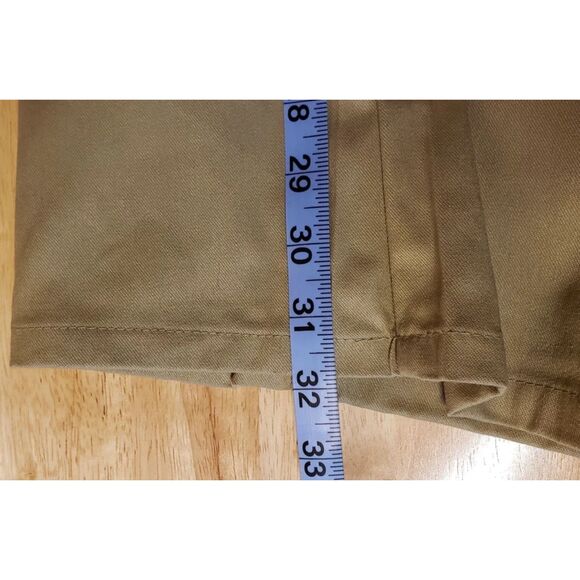 Share Dickies Women’s Sz 24 Regular Work Pants Beige Straight Leg NWT - Picture 11 of 11